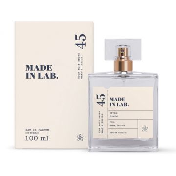 Apa de parfum No.45, Made in Lab, Femei - 100 ml - Inspirat din Thierry Mugler Angel (100 ml) ieftin