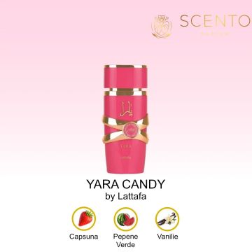 Parfum Yara Candy, Lattafa, apa de parfum 100 ml, femei