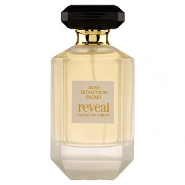 Parfum Rose Seduction Secret Reveal, Fragrance World, apa de parfum 100 ml, femei - inspirat din Tease Creme Cloud by Victoria,  s Secret
