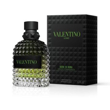 Valentino Uomo Born in Roma Green Stravaganza, Apa de Toaleta, Barbati (Gramaj: 15 ml)