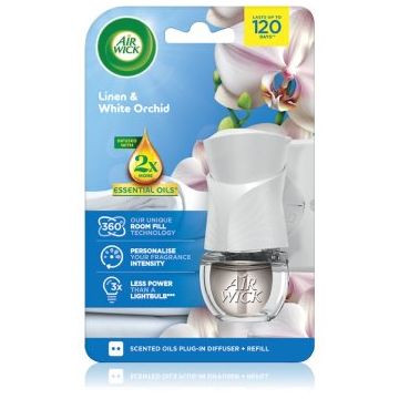 Air Wick Linen & White Orchid odorizant electric cu rezervã