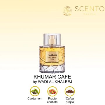 Apa de Parfum Khumar Cafe, Wadi Al Khaleej, Unisex - 100ml