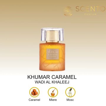 Apa de Parfum Khumar Caramel, Wadi Al Khaleej, Unisex - 100ml