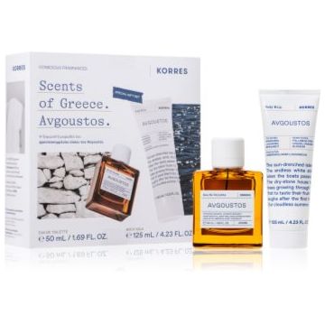 Korres Avgoustos set cadou unisex ieftin