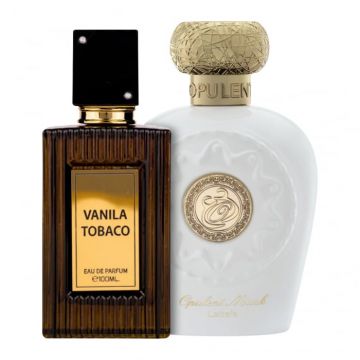 Pachet 2 parfumuri Vanila Tobacco 100 ml si Opulent Musk 100 ml de firma original