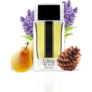Apă de parfum Asten, Ultra Man Intense, barbati, 100 ml