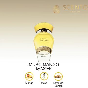 Extract de parfum Adyan, Musc Mango, unisex, 100ml