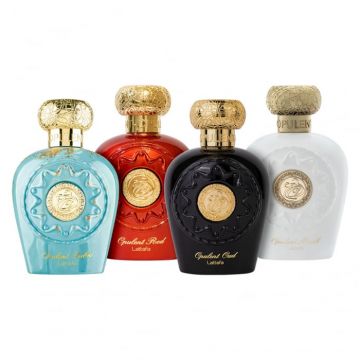Pachet 4 parfumuri, Opulent Dubai 100 ml, Opulent Oud 100 ml, Opulent Red 100 ml si Opulent Musk 100 ml de firma original