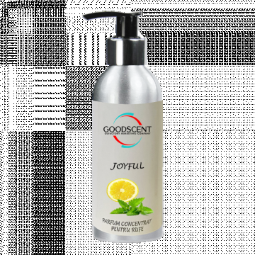 Parfum Concentrat pentru Rufe, Good Scent, aroma Joyful, 200gr, cu pompita dozare