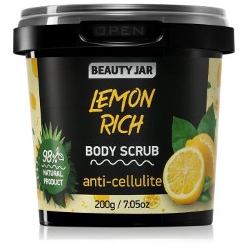 Beauty Jar Lemon Rich Exfoliant de Corp Anti-celulita