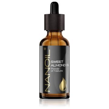 Nanoil Sweet Almond Oil ulei de migdale pentru față, corp și păr