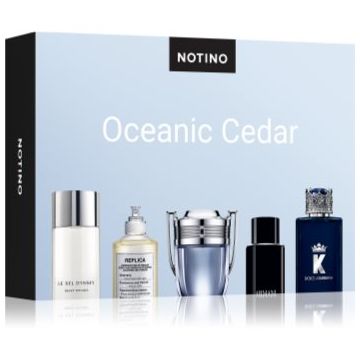 Beauty Discovery Box Notino Oceanic Cedar set pentru bărbați