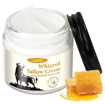 Crema pentru Ingrijirea Pielii  din Seu de Vita cu Ceara de Albine si Miere, 100% Natural, Hidratare Profunda, NOVA KISS  , 60 g