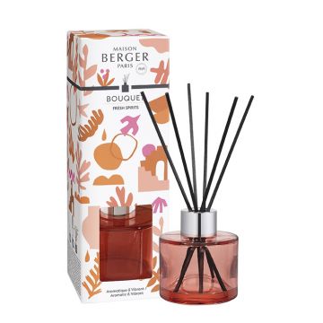 Difuzor parfum Maison Berger Mini-Bouquet Estivale Rose cu parfum Fresh Spirit 90ml ieftin