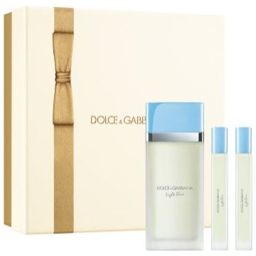 Dolce&Gabbana Light Blue EDT Trio Gift Set NEW set cadou pentru femei