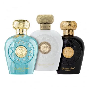 Pachet 3 parfumuri, Opulent Dubai 100 ml, Opulent Oud 100 ml si Opulent Musk 100 ml de firma original