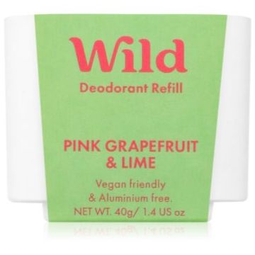 Wild Pink Grapefruit & Lime deodorant stick rezervă