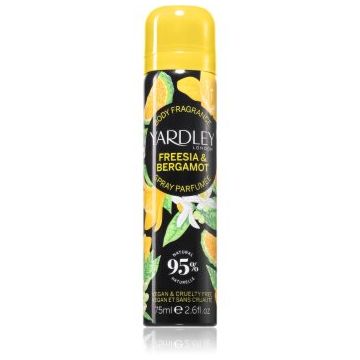 Yardley Freesia & Bergamot spray pentru corp pentru femei
