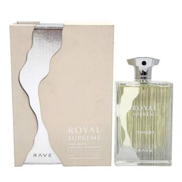 Apa de Parfum pentru Barbati - Lattafa Perfumes EDP Rave Royal Supreme Conquer, 100 ml
