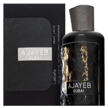 Apa de Parfum Unisex - Lattafa Perfumes EDP Ajayeb Dubai, 100 ml