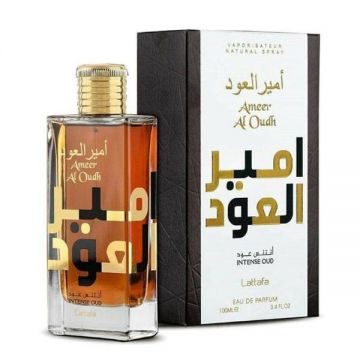 Apa de Parfum Unisex - Lattafa Perfumes EDP Ameer al Oudh Intense Oud, 100 ml