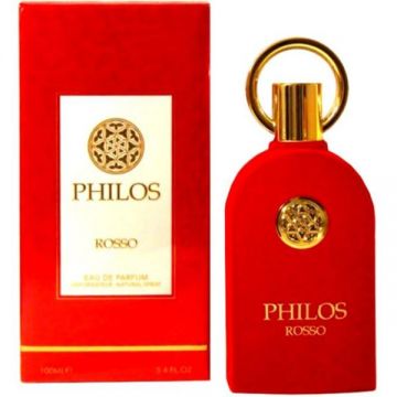 Apa de Parfum Unisex - Maison Alhambra EDP Philos Rosso, 100 ml de firma original
