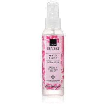 Avon Senses Pretty Peony & Magnolia spray de corp racoritor