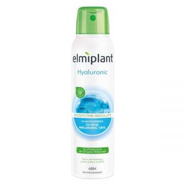 Deodorant Antiperspirant Spray - Elmiplant Hyaluronic Prospetime Absoluta, 150 ml