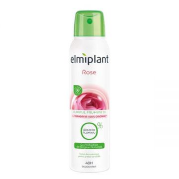 Deodorant Antiperspirant Spray - Elmiplant Rose Elixirul Frumusetii, 150 ml