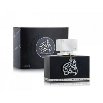 Lattafa Al Dur Al Maknoon Silver EDP, Volum 100 ml