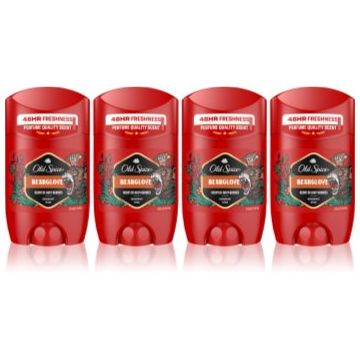 Old Spice Bearglove deodorante solide, pachet economic pentru barbati