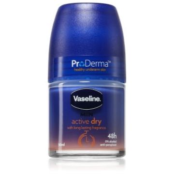 Vaseline Men Active Dry Roll-On antiperspirant roll-on pentru barbati