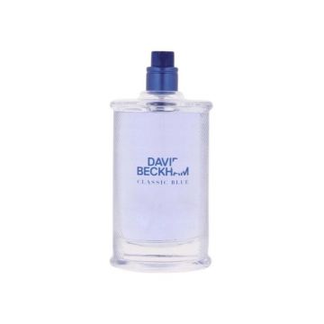 David Beckham Classic Blue Apa de toaletă pentru Barbati Tester EDT, Volum 90 ml