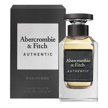 Abercrombie & Fitch Authentic EDT, Volum 100 ml