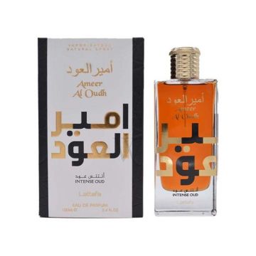 Lattafa Ameer Al Oudh Intense Oud Apa de parfum unisex EDP, Volum 100 ml