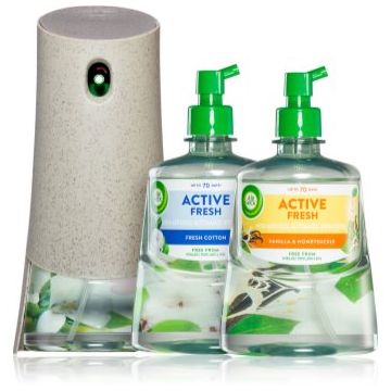 Air Wick Active Fresh 280 days Fragrance Set set cadou