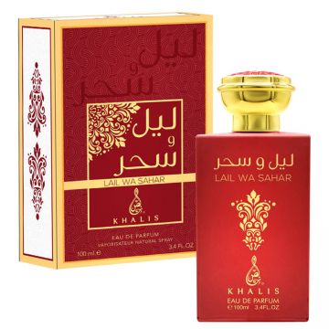 Apa de parfum Lail Wa Sahar, Khalis, Barbati -  100 ml