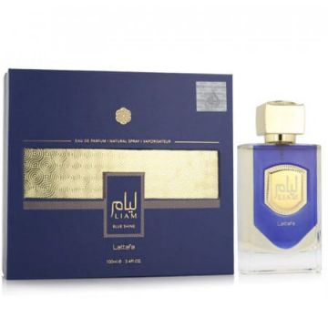 Apa de parfum Liam Blue Shine, Lattafa, Barbati - 100 ml - inspirat din Aqua De Gio Profondo