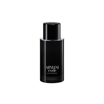 Armani Code Refillable Eau de Parfum 2024 Apă de parfum pentru Bărbați EDP, Volum 75 ml
