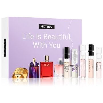 Beauty Discovery Box Notino Life Is Beautiful With You set pentru femei