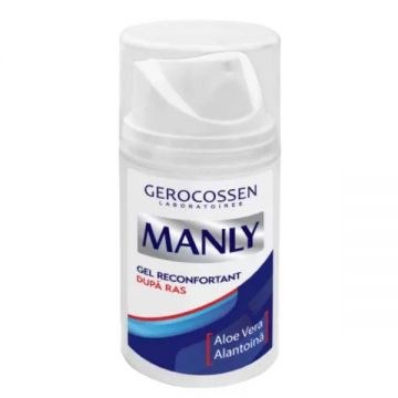 Gel Reconfortant dupa Ras pentru Barbati - Gerocossen Manly, 75 ml