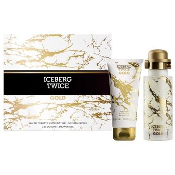 Iceberg Twice Gold set cadou pentru bărbați