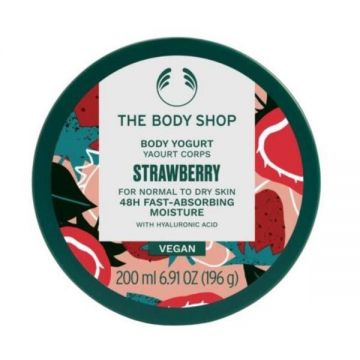 Lotiune de corp cu Iaurt The Body Shop Strawberry, 200 ml