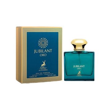 Maison Alhambra Jubilant Oro Apa de parfum pentru barbati EDP, Volum 100 ml