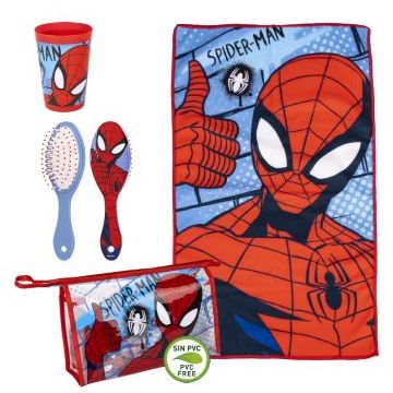 Marvel Spiderman Travel Set Seturi pentru voiaj pentru copii