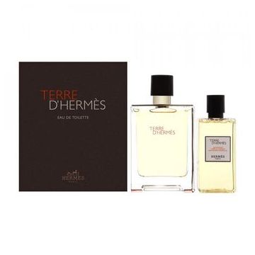 Set cadou Terre D'Hermes, Barbati, 100 ml Apa de Toaleta + 80 ml Gel de dus