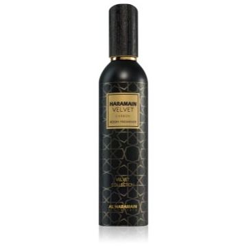 Al Haramain Velvet Carbon spray pentru camera