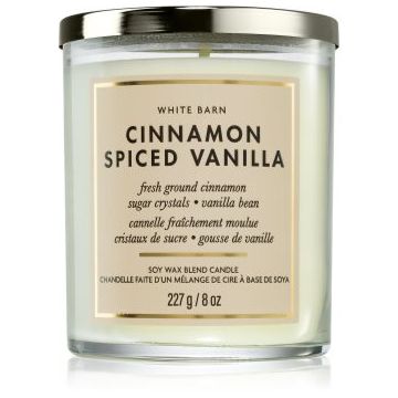 Bath & Body Works Cinnamon Spiced Vanilla lumânare parfumată