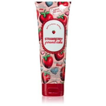 Bath & Body Works Strawberry Pound Cake crema de corp