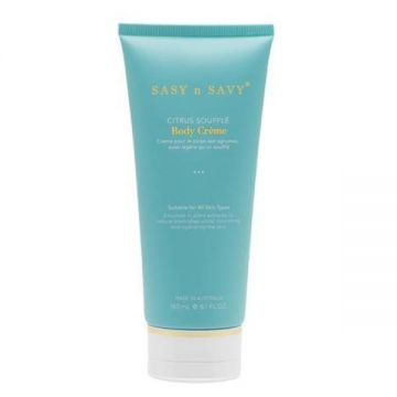 Crema de corp Citrus Soufflé, hidratare si revitalizare Sasy&Savy, 180 ml